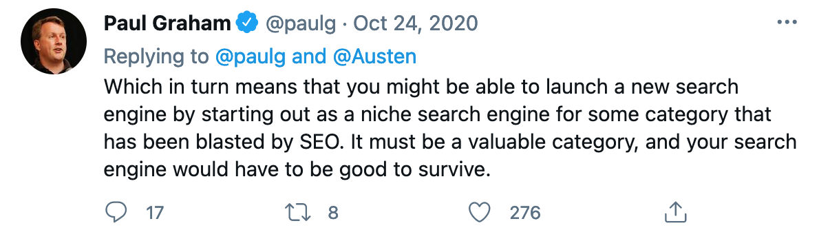 Paul Graham Replying to Paulg and Austen