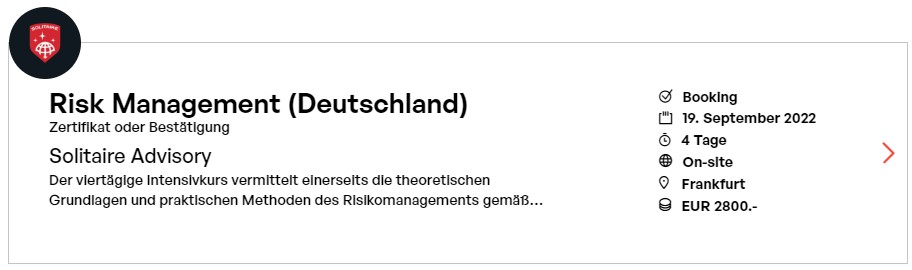 Risk Management Deutschland